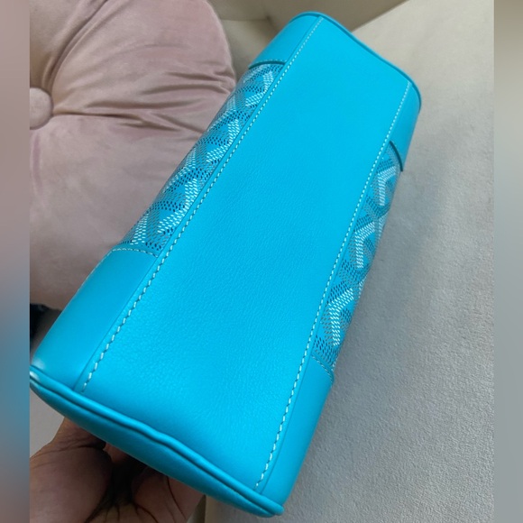 🩵RARE🩵Goyard Tiffany Blue Saigon Mini Limited Edition Bag - Picture 10 of 12